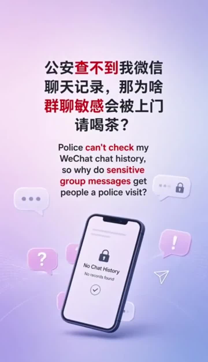 不要🙅使用微信！No WeChat