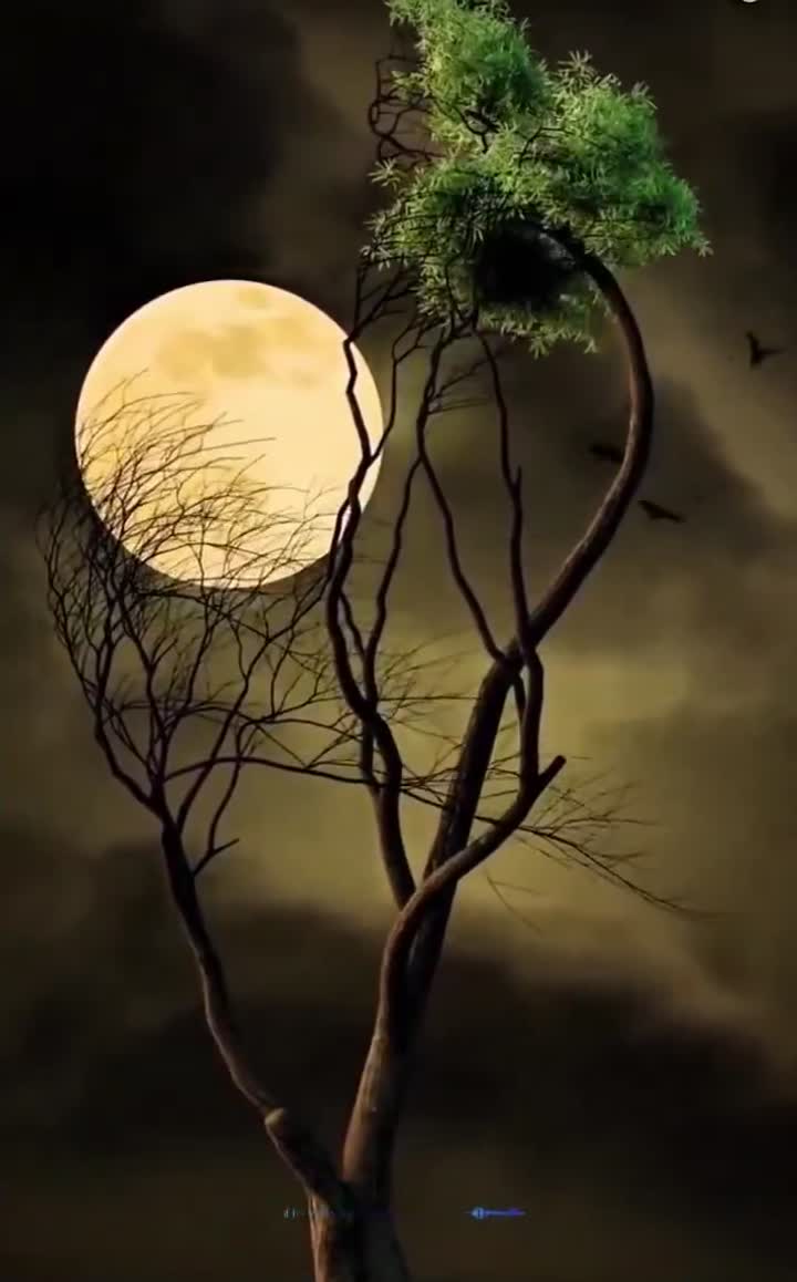 晚霞真美……
