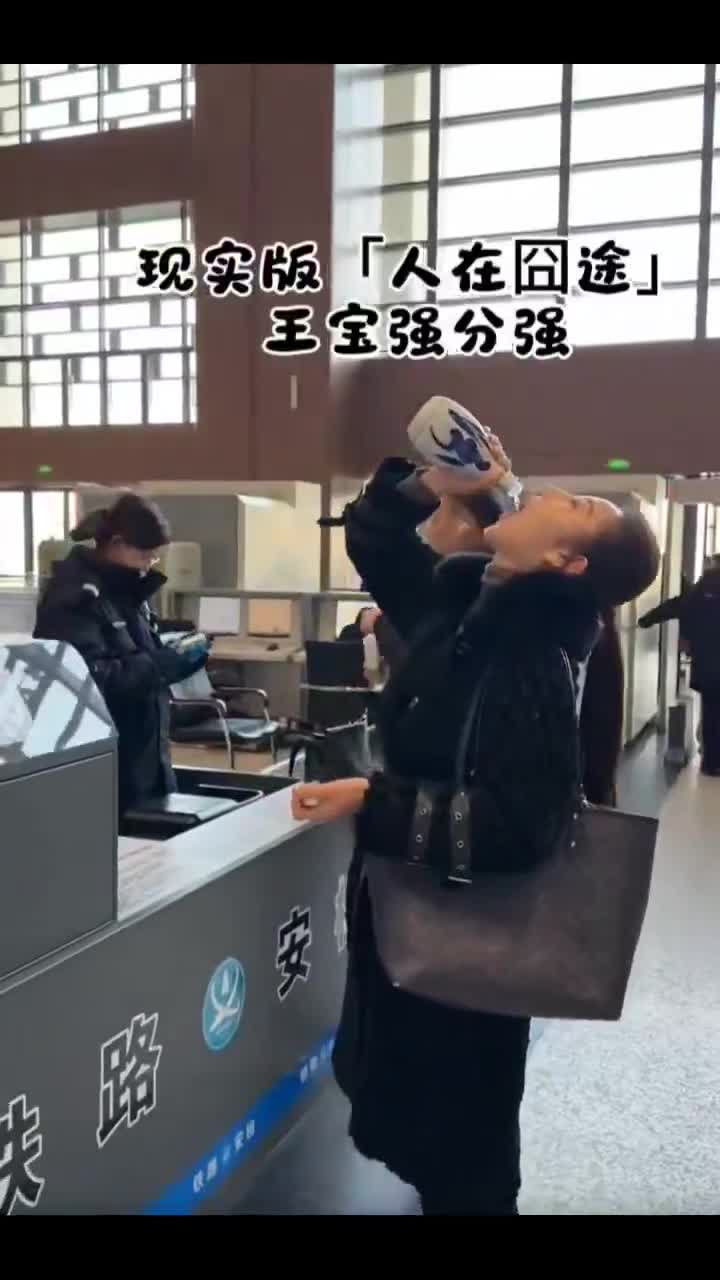 猪圈特色,傻逼安检