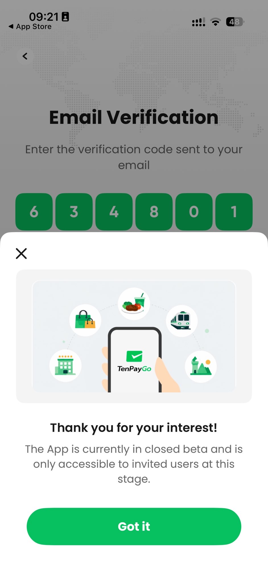 微信支付为海外用户设计的 TenPayGo 开放注册了。注册使用相当简单只用邮箱,然后绑定信用卡或者 Apple Pay 都可以;可以扫微信