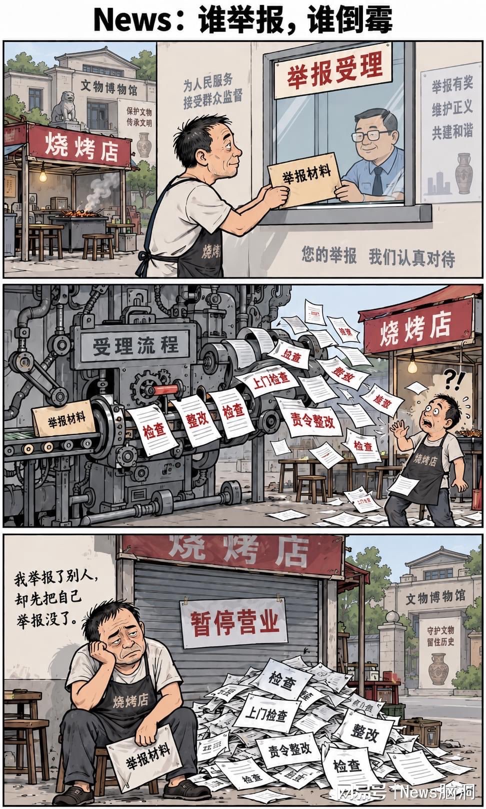 当今😢现状:谁举报,谁倒霉。。😮💨